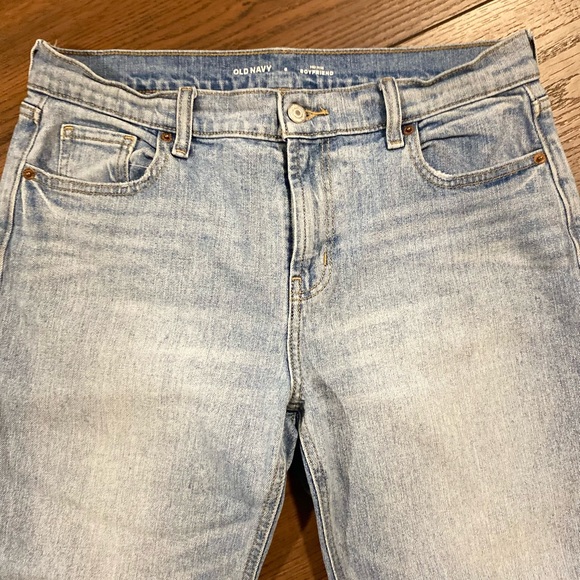 Old Navy Light Blue Boyfriend Women's Jeans - Picture 3 of 4
